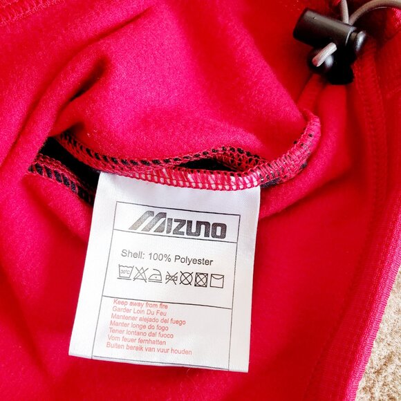 NWT Mizuno Warmalite Thermal 1/4 Zip Pullover Golf Top NWT Red Black Women's M - Picture 7 of 12